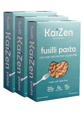 美国直邮 Kaizen Food Company keto Pasta Fusilli 生酮意大利面