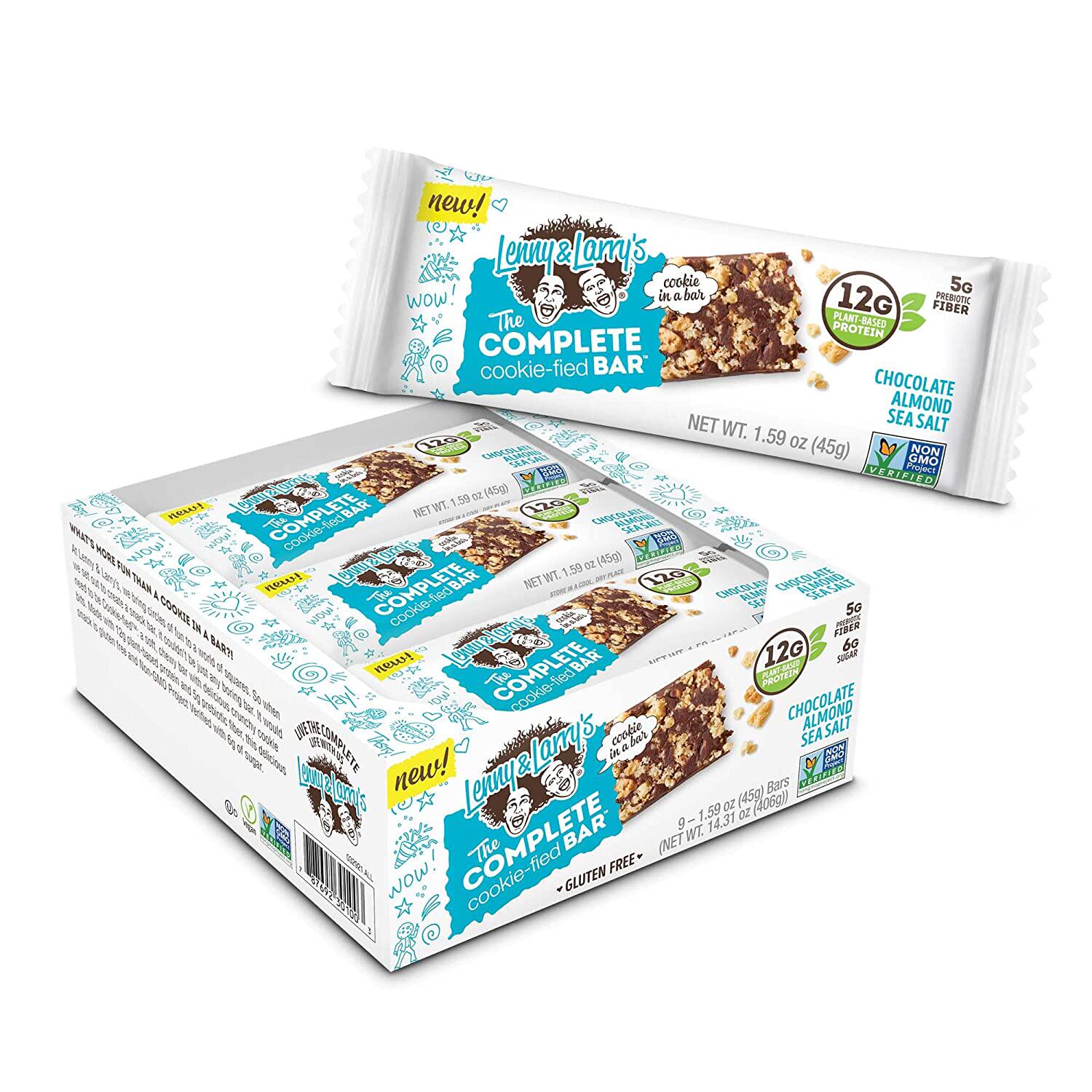 美国直邮Lenny & Larry's KETO Chocolate Chip全饼干植物蛋白棒