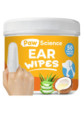 PawScience狗猫耳清洁湿巾
