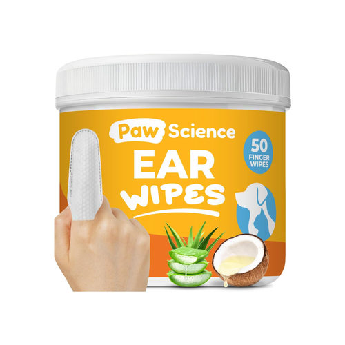 PawScience狗猫耳清洁湿巾