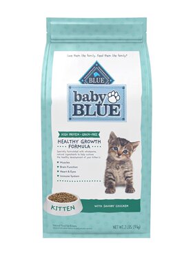 美国直邮 Blue Buffalo Baby BLUE Dry Cat Food 天然小猫干猫粮