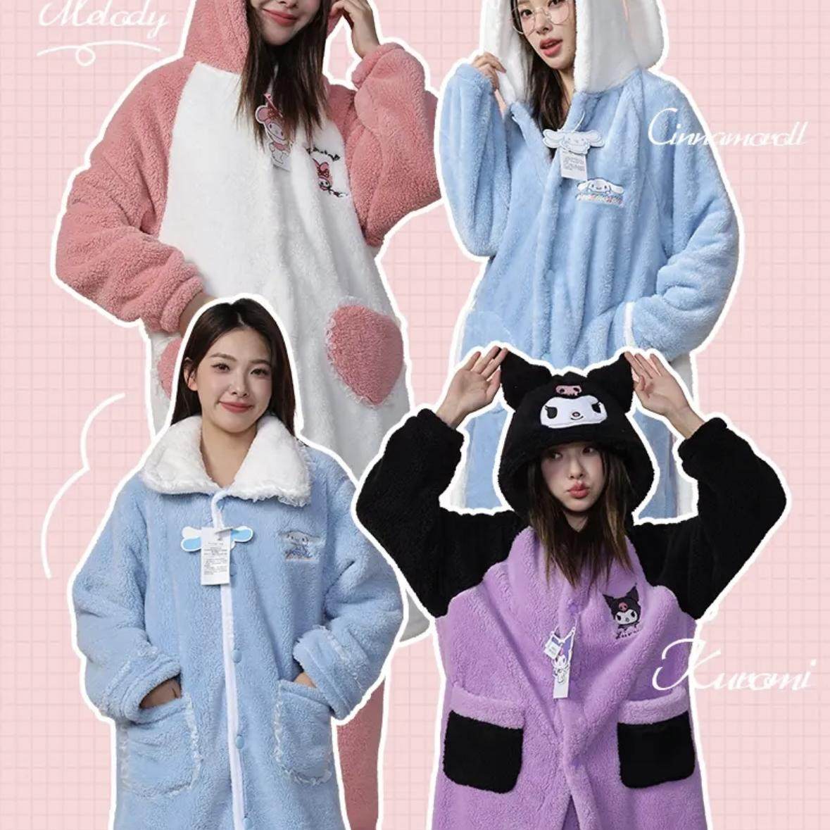 正版睡袍女秋冬季珊瑚绒加厚浴袍睡衣法兰绒家居服,女士内衣/男士内衣/家居服,睡袍/浴袍,淘宝优惠券,粉丝福利购,淘宝优惠卷