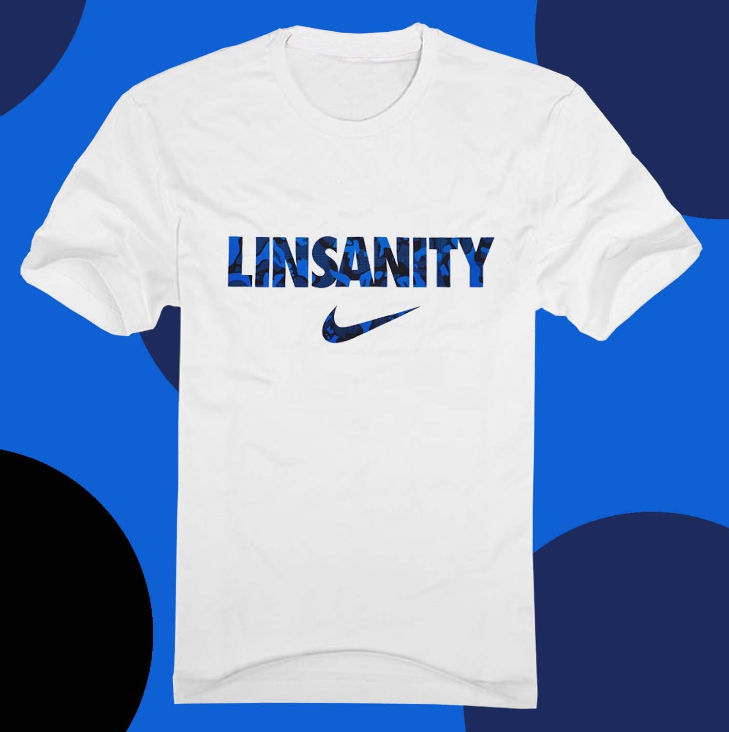 林书豪LINSANITY林疯狂男女短袖T恤