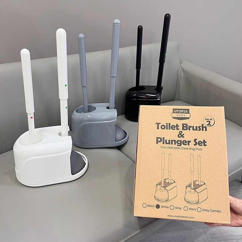 卫生间无死角带底座清洁刷2套装