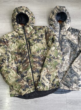 芬兰狩猎户外男轻量保暖连帽棉服