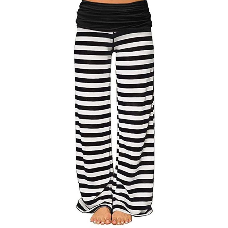 拼接货源阔腿长裤跨境瑜伽裤