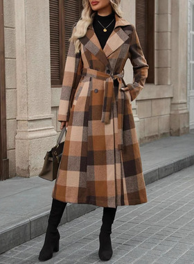 Autumn Jacket Women Long Coat Windbreaker Jacket Ladies Tops