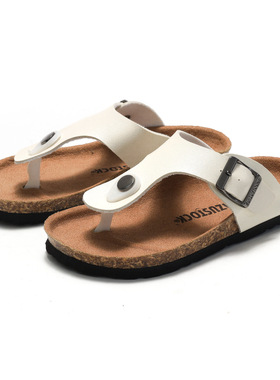 Kids Summer Cork Sandals Boy Clogs Slippers Slides男女童拖鞋