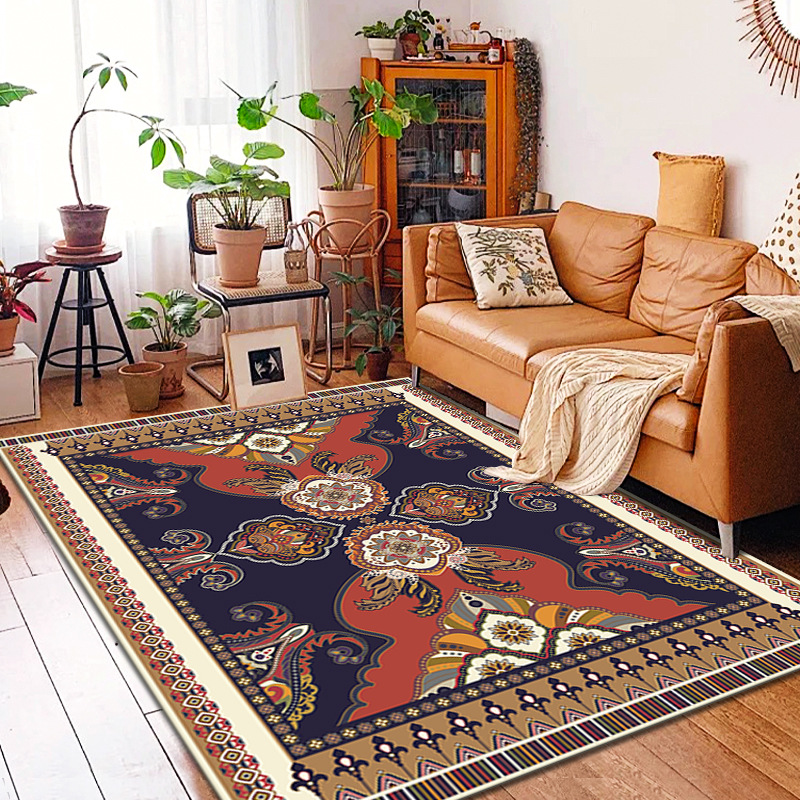 Living Room Carpet Non-Slip Mat Home Decoration Bedroom Rug