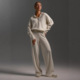 欧美针织毛衣直筒阔腿裤 Women Pullover Pants套装 Knitwear Sets