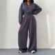 Sweater 连帽长袖 Pant Women Sets Hooded女装 卫衣休闲裤 两件套