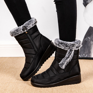 Waterproof Winter Boots Women Snow Boots Platform Ankle Boot