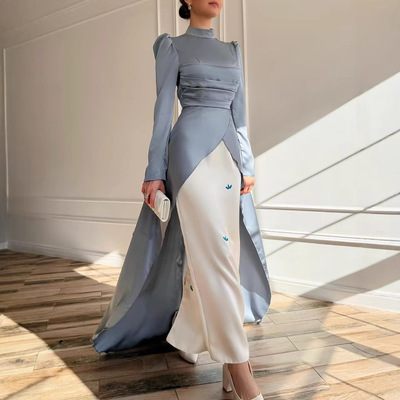 气质修身连衣裙Women Elegant Party Evening Gown Long Dresses