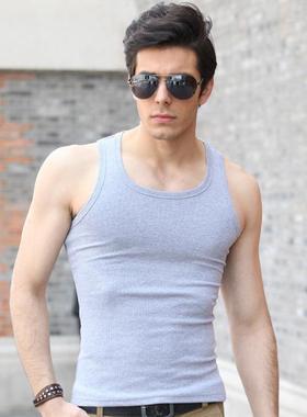 Mens Tank Tops Vests Casual Casual Pullover夏季打底背心运动