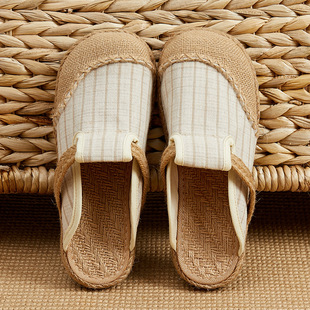 Breathable Women Casual Shoes Sandals Linen Comfort Slippers