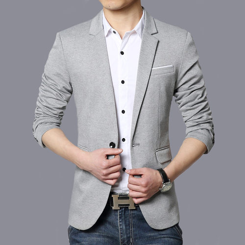 Men Blazer Groom Wedding Gown Blazers Suit Tops Jacket Coat