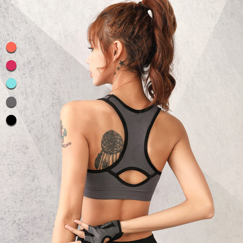 3XL Women Running Sport GYM Bras镂空运动型运动内衣瑜伽跑步