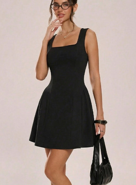 Women Dresses Vest Summer Clothes欧美修身连衣裙背心吊带裙