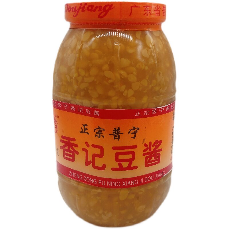 正宗潮汕特产普宁香记豆酱佐餐调料黄豆酱炒菜酱料商用  1瓶包邮