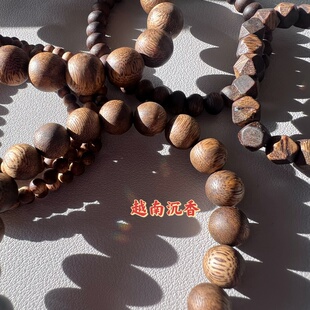 各种产地奇楠沉香手链手持集合链接 108颗单圈都有 凯溪推荐