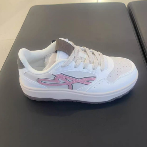 安踏晴风丨厚底低帮板鞋女2025秋季新款撞色小白运动鞋122538035