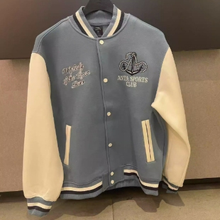 2025春季 复古夹克外套潮流百搭棒球服152518707S 新款 安踏男美式