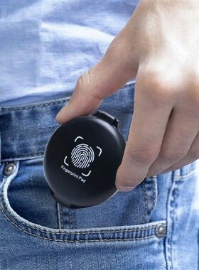 Thumbprint Fingerprint Ink Pad Stamp Pad Waterproof Compact