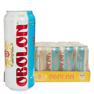 24听整箱特价 乌克兰原装 进口奥伯龙比利时风味小麦白啤酒500ml