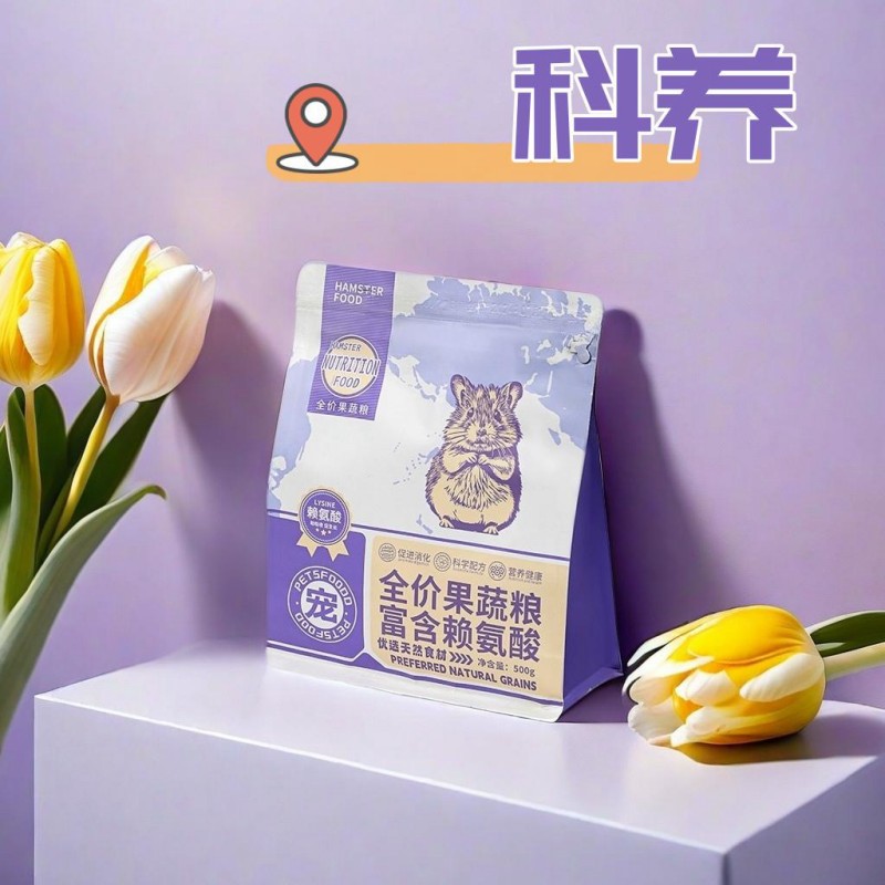 仓鼠粮 小宠用品仓鼠粮食 自配五谷粮海鲜粮果蔬粮面包虫干金丝