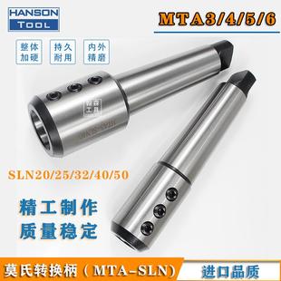 莫氏转换侧固刀柄快速钻U钻VMD大钻头加长转接柄车床尾座接水柄