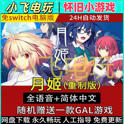 月姬重制版 Remake魔法使之夜 Fate stay night 中文简体单机游戏