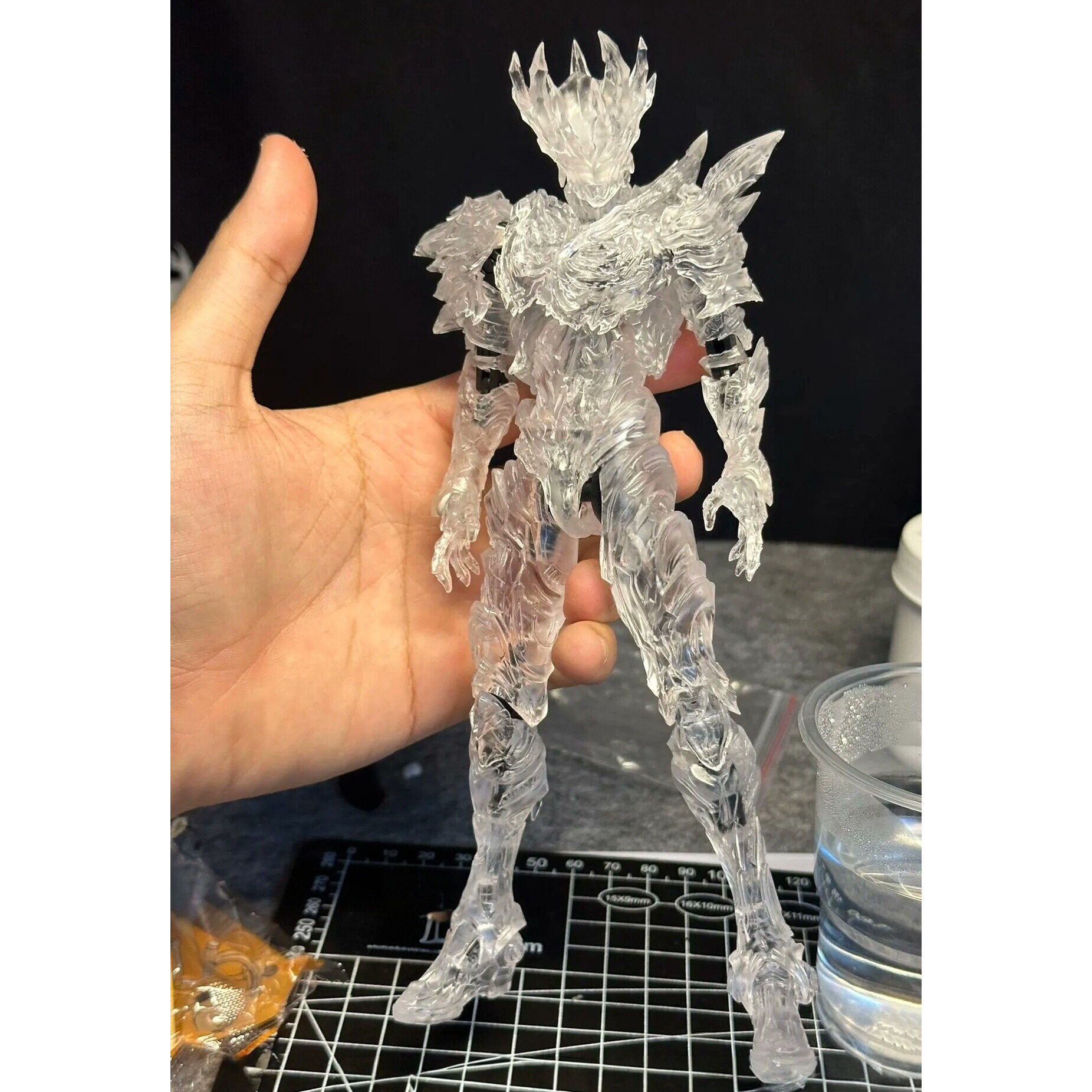 现货 sic 赛迦奥特曼 神秘四奥特摄 穆尼灰 gk 树脂白膜改件