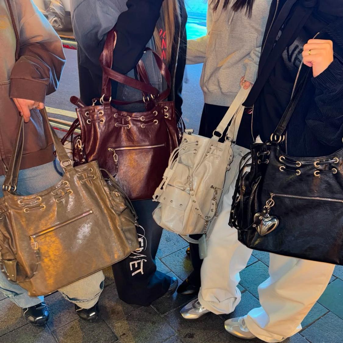 肥肥自制大容量斜挎单肩包托特包