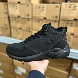 安踏踏洲丨加绒保暖高帮棉鞋男鞋秋冬加厚户外鞋运动鞋912548922