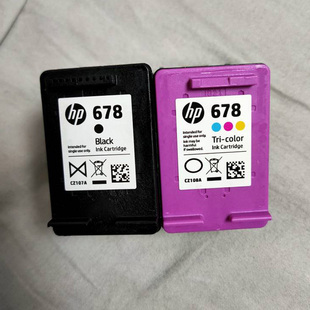 惠普hp4518 4515 1518 2648 1018打印机678墨盒水黑彩色 3548 原装