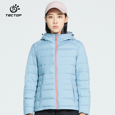 探拓短款轻便女式羽绒服