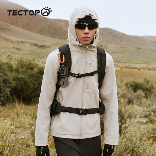 探拓户外男士保暖软壳衣