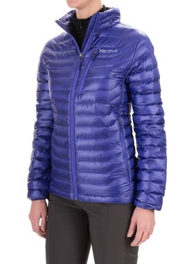 清货价老款美鼠Marmot Quasar 女户外徒步登山鹅绒羽绒服