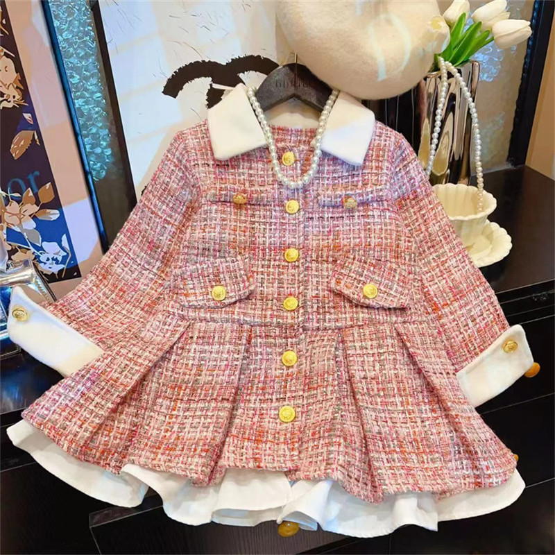 韩韩良品女童小香风加绒连衣裙冬季2024新款儿童装甜美气质公主裙,童装/婴儿装/亲子装,连衣裙,淘宝优惠券,粉丝福利购,淘宝优惠卷