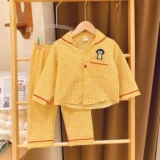 Мультяшная пижама, весенний комплект, 2023