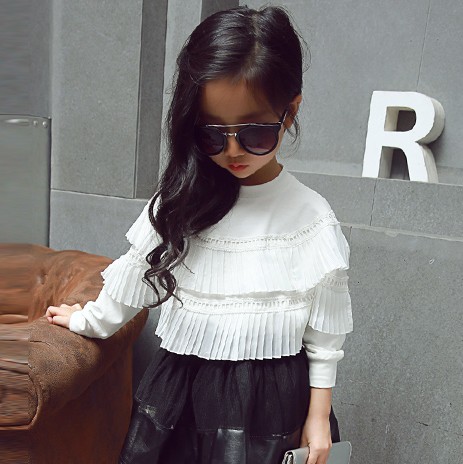 Chemise fille à manche longue - Ref 2088553 Image 1