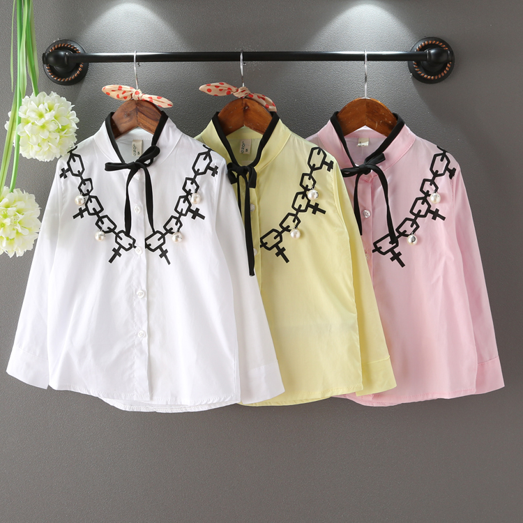 Chemise fille à manche longue - Ref 2084486 Image 3