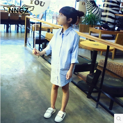 Chemise fille à manche longue - Ref 2088535 Image 1