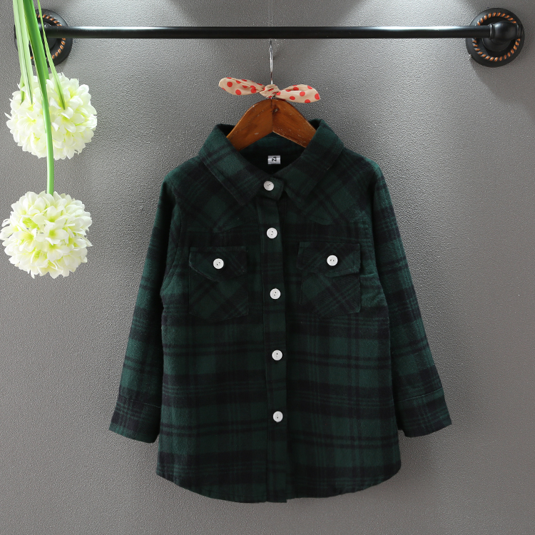 Chemise fille à manche longue - Ref 2088566 Image 1