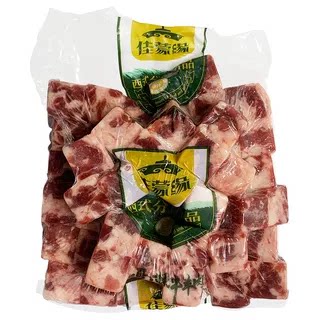 佳蒙缘黑牛雪花 调理牛肉粒500g 骰子牛肉 烧鸟用牛肉烤肉店材料