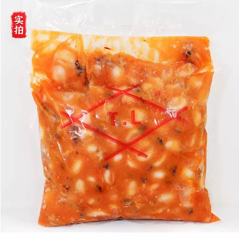 TL味付墨鱼仔2kg日式小吃前菜解冻即食料理寿司材料八爪鱼仔包邮