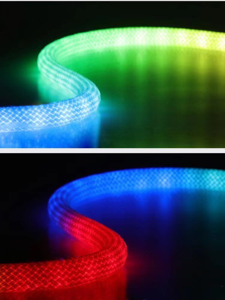 柔性圆形半圆霓虹软灯管360°度硅胶室内LED灯带线形灯灯槽嵌入式