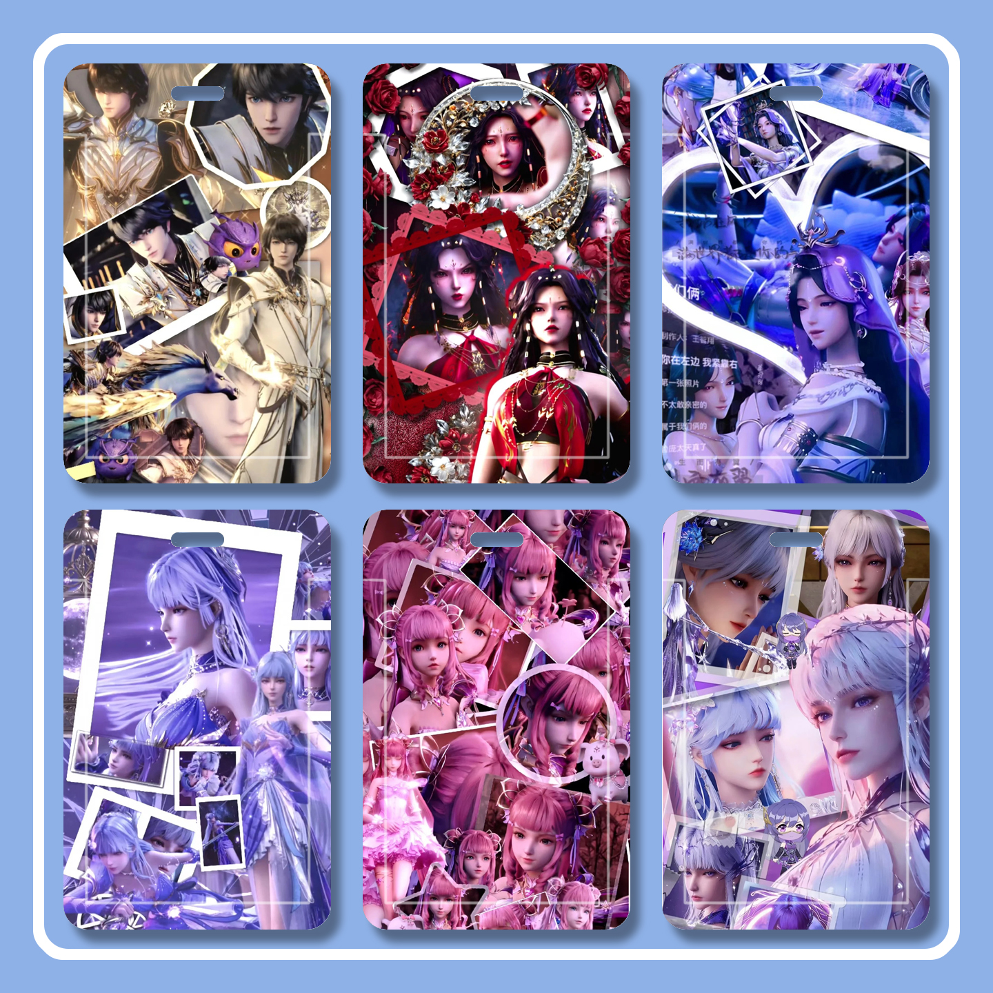 神印王座周边饭卡动漫二次元收藏防护卡牌套高颜值耐磨实用卡套