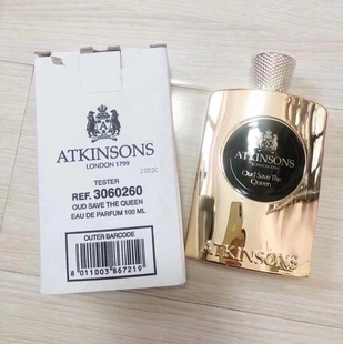 ATKINSONS阿特金森沉香女王女香水香氛100ML简装小众持久留香中文