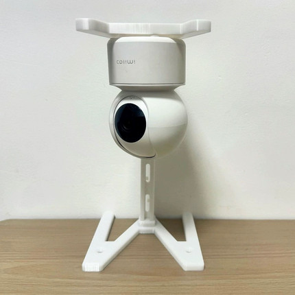 适用小米 萤石摄像头倒装创意支架免打孔监控摄像机吊装立装架子